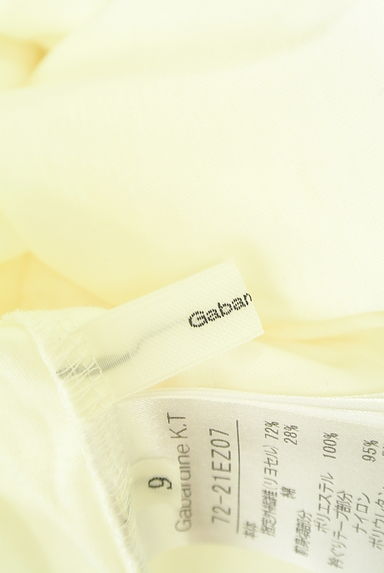 クリックで大画像表示 COMME CA(コムサ)の古着「Gabardine K.T フロントレースカットソー(カットソー・プルオーバー)」大画像6へ