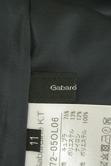 クリックで大画像表示 COMME CA(コムサ)の古着「Gabardine K.T ベルト付きジャガードワンピ(ワンピース・チュニック)」大画像6へ