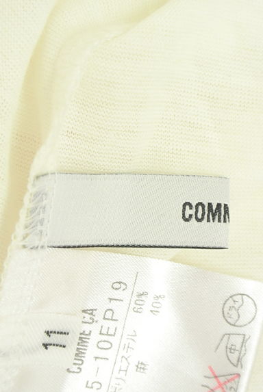 クリックで大画像表示 COMME CA(コムサ)の古着「フレンチスリーブカットソー(カットソー・プルオーバー)」大画像6へ