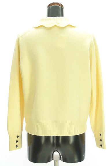 クリックで大画像表示 CHILD WOMAN(チャイルドウーマン)の古着「Dot and Stripes CHILD WOMAN 付け衿ニット(ニット)」大画像2へ