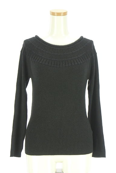 クリックで大画像表示 PROPORTION BODY DRESSING(プロポーションボディドレッシング)の古着「リブニット(ニット)」大画像1へ