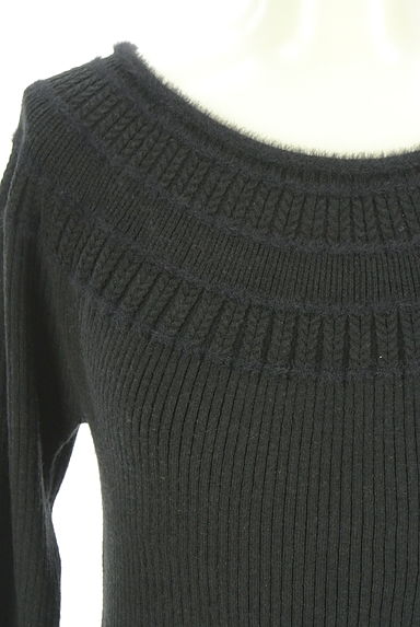 クリックで大画像表示 PROPORTION BODY DRESSING(プロポーションボディドレッシング)の古着「リブニット(ニット)」大画像4へ