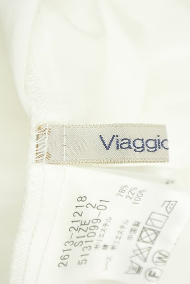 クリックで大画像表示 Viaggio Blu(ビアッジョブルー)の古着「キーネックピンタックカットソー(カットソー・プルオーバー)」大画像6へ