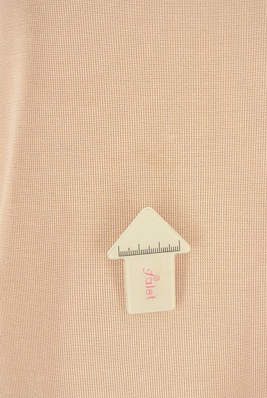 クリックで大画像表示 Viaggio Blu(ビアッジョブルー)の古着「モックネックノースリニットトップス(ニット)」大画像5へ