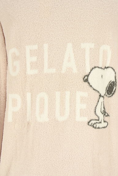 クリックで大画像表示 gelato pique(ジェラートピケ)の古着「PEANUTSコラボ ジップアップパーカー(スウェット・パーカー)」大画像4へ