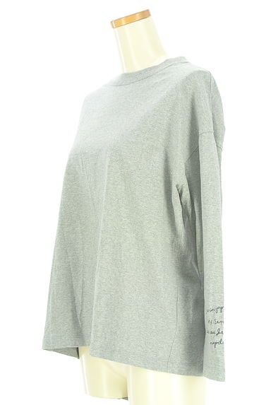 クリックで大画像表示 nop de nod(ノップドゥノッド)の古着「ロゴ入りバイカラーロンT(Tシャツ)」大画像3へ