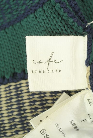 クリックで大画像表示 antiqua(アンティカ)の古着「tree cafe ミドル丈ニットベスト(ベスト・ジレ)」大画像6へ