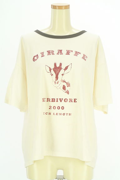 クリックで大画像表示 antiqua(アンティカ)の古着「プリントTシャツ(Tシャツ)」大画像1へ