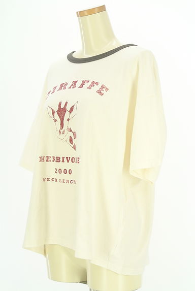 クリックで大画像表示 antiqua(アンティカ)の古着「プリントTシャツ(Tシャツ)」大画像3へ