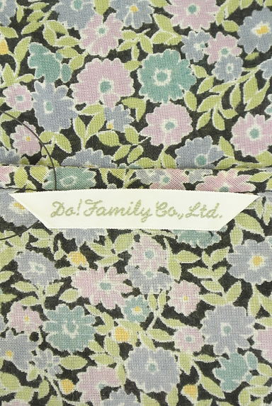 クリックで大画像表示 DO!FAMILY(ドゥファミリー)の古着「ドロストヘム小花柄7分袖ブラウス(ブラウス)」大画像6へ