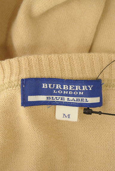 クリックで大画像表示 BURBERRY BLUE LABEL(バーバリーブルーレーベル)の古着「チェックパイピング入りニットカーディガン(カーディガン・ボレロ)」大画像6へ