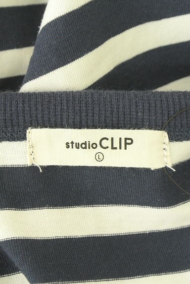 クリックで大画像表示 studio CLIP(スタディオクリップ)の古着「ボーダーTシャツ(Tシャツ)」大画像6へ