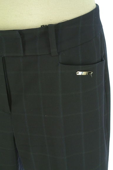 DAKS（ダックス）の古着「格子柄センタープレステーパードパンツ（パンツ）」大画像４へ