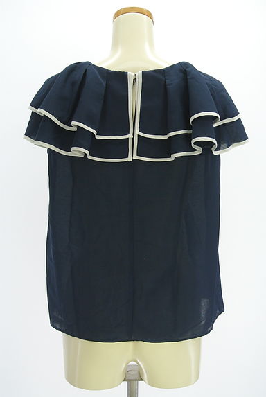 クリックで大画像表示 La boutique BonBon(ラブティックボンボン)の古着「ノースリティアードフリル襟カットソー(カットソー・プルオーバー)」大画像2へ