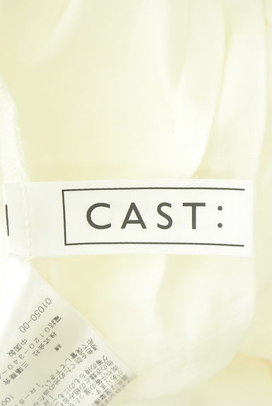 クリックで大画像表示 CAST:(キャストコロン)の古着「半そでタックカットソー(カットソー・プルオーバー)」大画像6へ