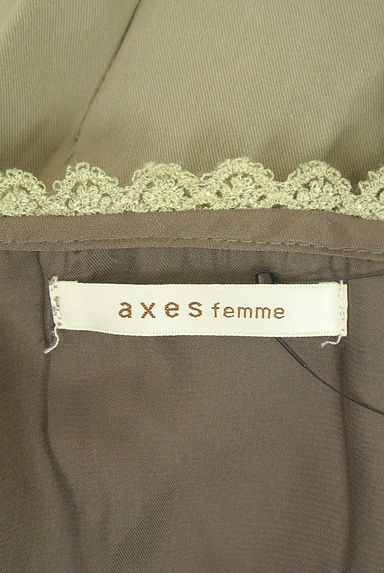 クリックで大画像表示 axes femme(アクシーズファム)の古着「セットアップ風ワンピース(キャミワンピース)」大画像6へ