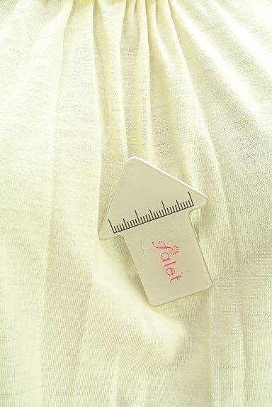 クリックで大画像表示 axes femme(アクシーズファム)の古着「タートルネックレース切替カットソー(カットソー・プルオーバー)」大画像5へ