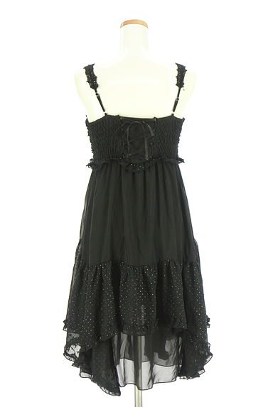 クリックで大画像表示 axes femme(アクシーズファム)の古着「ニット切替シフォンキャミワンピース(キャミワンピース)」大画像2へ