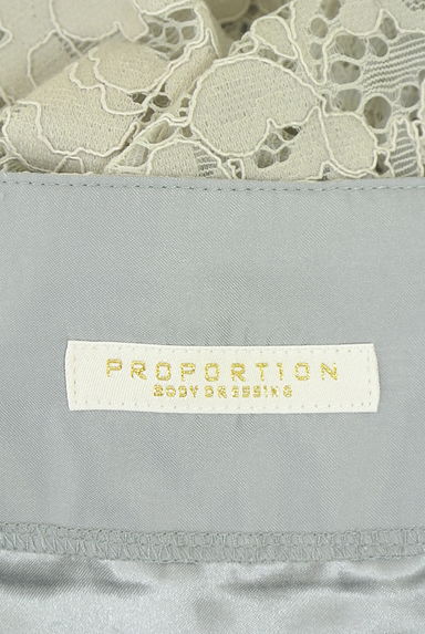 クリックで大画像表示 PROPORTION BODY DRESSING(プロポーションボディドレッシング)の古着「総レースサロペットスート(ロングスカート・マキシスカート)」大画像6へ