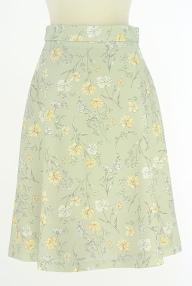 クリックで大画像表示 PROPORTION BODY DRESSING(プロポーションボディドレッシング)の古着「花柄膝下フレアスカート(スカート)」大画像1へ