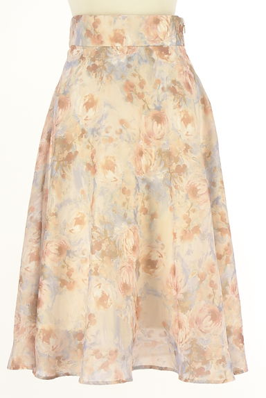 クリックで大画像表示 JILL by JILLSTUART(ジルバイジルスチュアート)の古着「花柄ミモレスカート(ロングスカート・マキシスカート)」大画像1へ