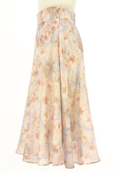 クリックで大画像表示 JILL by JILLSTUART(ジルバイジルスチュアート)の古着「花柄ミモレスカート(ロングスカート・マキシスカート)」大画像3へ