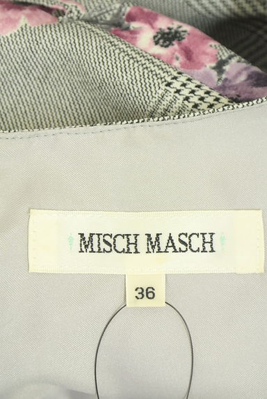 クリックで大画像表示 MISCH MASCH(ミッシュマッシュ)の古着「花柄MIXチェック柄ワンピース(ワンピース・チュニック)」大画像6へ