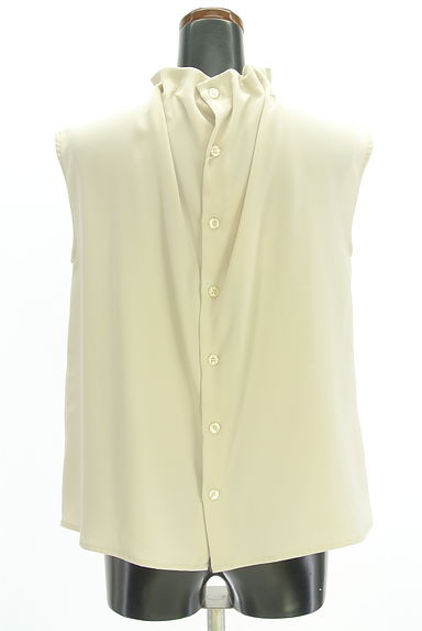 クリックで大画像表示 N.Natural Beauty Basic*(エヌ ナチュラルビューティーベーシック)の古着「ハイネックノースリブラウス(ブラウス)」大画像2へ