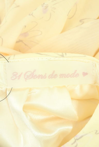 クリックで大画像表示 31 Sons de mode(トランテアン ソン ドゥ モード)の古着「花柄ワンピース(ワンピース・チュニック)」大画像6へ