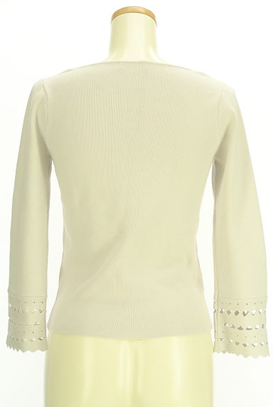クリックで大画像表示 PROPORTION BODY DRESSING(プロポーションボディドレッシング)の古着「スカラップ袖ニット(ニット)」大画像2へ