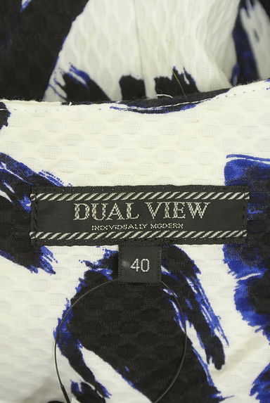 クリックで大画像表示 DUAL VIEW(デュアルヴュー)の古着「花柄膝丈フレアワンピース(ワンピース・チュニック)」大画像6へ