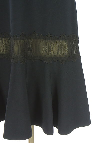 EPOCA（エポカ）の古着「レース切替膝丈ニットワンピース（ワンピース・チュニック）」大画像５へ