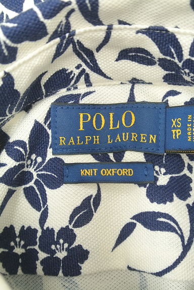 クリックで大画像表示 POLO RALPH LAUREN(ポロラルフローレン)の古着「リゾート花柄鹿の子シャツ(カジュアルシャツ)」大画像6へ