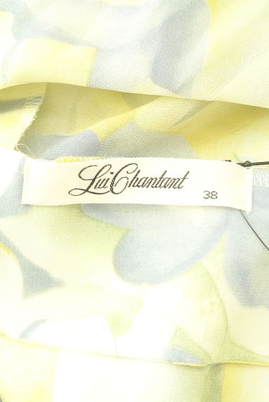 クリックで大画像表示 LUI CHANTANT(ルイシャンタン)の古着「丸襟花柄ブラウス(ブラウス)」大画像6へ