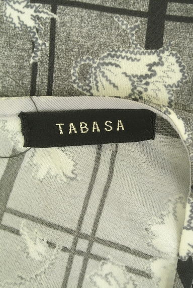 クリックで大画像表示 TABASA(タバサ)の古着「チェック×花柄膝上ワンピース(ワンピース・チュニック)」大画像6へ