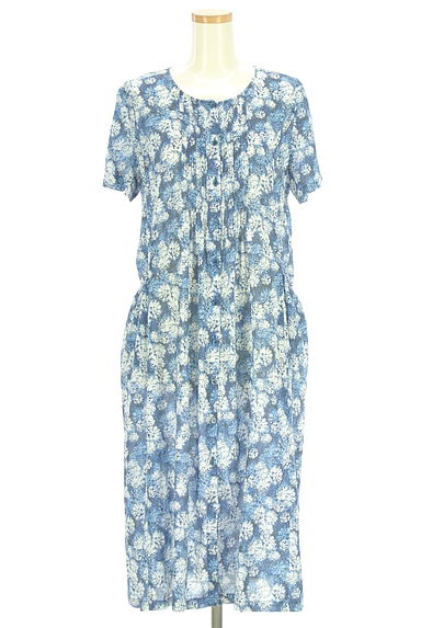 TABASA（タバサ）の古着「花柄シアーロングワンピース（ワンピース・チュニック）」大画像１へ