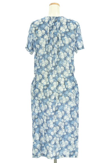 TABASA（タバサ）の古着「花柄シアーロングワンピース（ワンピース・チュニック）」大画像２へ