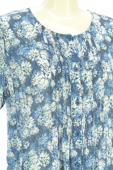 TABASA（タバサ）の古着「花柄シアーロングワンピース（ワンピース・チュニック）」大画像４へ