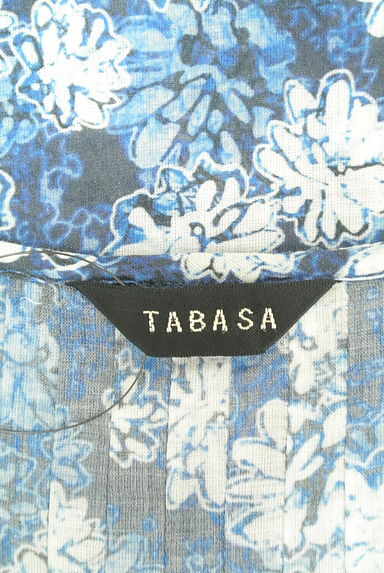 TABASA（タバサ）の古着「花柄シアーロングワンピース（ワンピース・チュニック）」大画像６へ