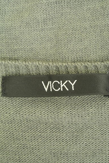 クリックで大画像表示 VICKY(ビッキー)の古着「長袖ニット+膝丈タイトスカートセット(セットアップ(ジャケット+スカート))」大画像6へ