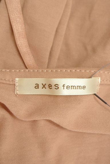 クリックで大画像表示 axes femme(アクシーズファム)の古着「ホルターネックレースカットソー(カットソー・プルオーバー)」大画像6へ
