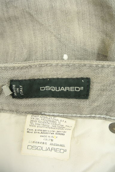 クリックで大画像表示 DSQUARED2(ディースクエアード)の古着「ペイントスキニーデニム(デニムパンツ)」大画像6へ