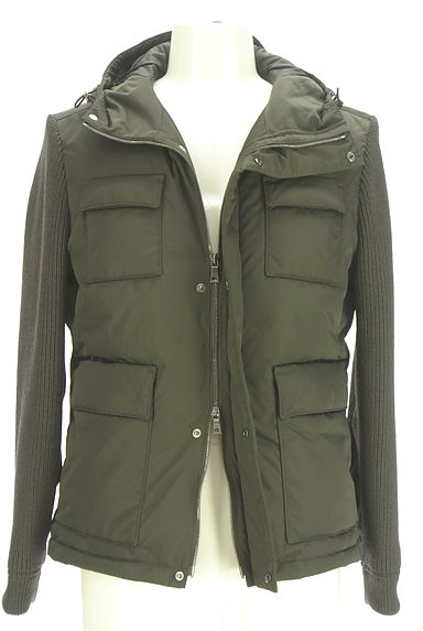 クリックで大画像表示 EPOCA UOMO(エポカウォモ)の古着「ニットスリーブダウンジャケット(ダウンジャケット・ダウンコート)」大画像4へ