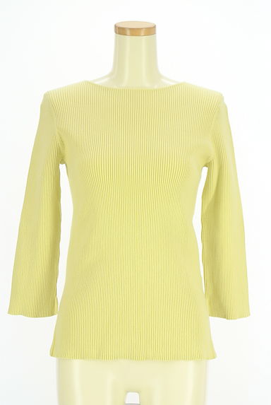クリックで大画像表示 Mila Owen(ミラオーウェン)の古着「7分袖リブニット(ニット)」大画像1へ