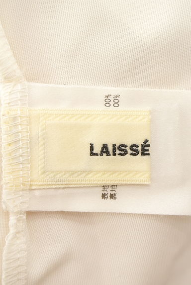 クリックで大画像表示 LAISSE PASSE(レッセパッセ)の古着「リボンロールカラー6分袖シフォンブラウス(ブラウス)」大画像6へ