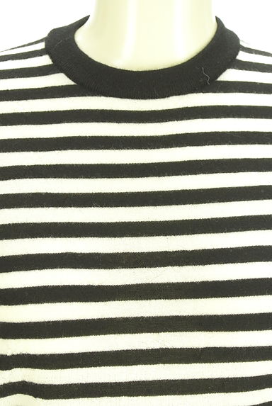 クリックで大画像表示 Mila Owen(ミラオーウェン)の古着「ボーダーニット(ニット)」大画像4へ