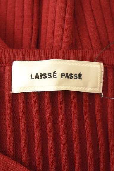 クリックで大画像表示 LAISSE PASSE(レッセパッセ)の古着「リボンモチーフリブニット(ニット)」大画像6へ