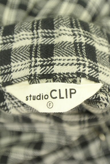 クリックで大画像表示 studio CLIP(スタディオクリップ)の古着「チェック柄フレアパンツ(パンツ)」大画像6へ