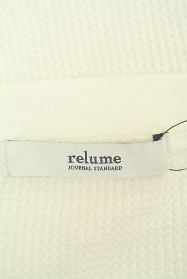 クリックで大画像表示 JOURNAL STANDARD relume(ジャーナルスタンダード レリューム)の古着「ワッフルノースリカットソー(カットソー・プルオーバー)」大画像6へ