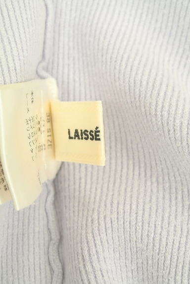 クリックで大画像表示 LAISSE PASSE(レッセパッセ)の古着「バックレースニット(ニット)」大画像6へ